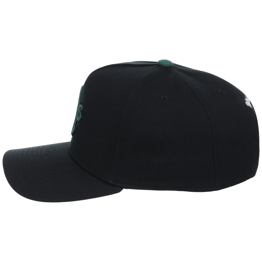 Oakland Athletics Mitchell & Ness MLB 'Era Flip' Heritage Series Pro Pinch - Black/Black