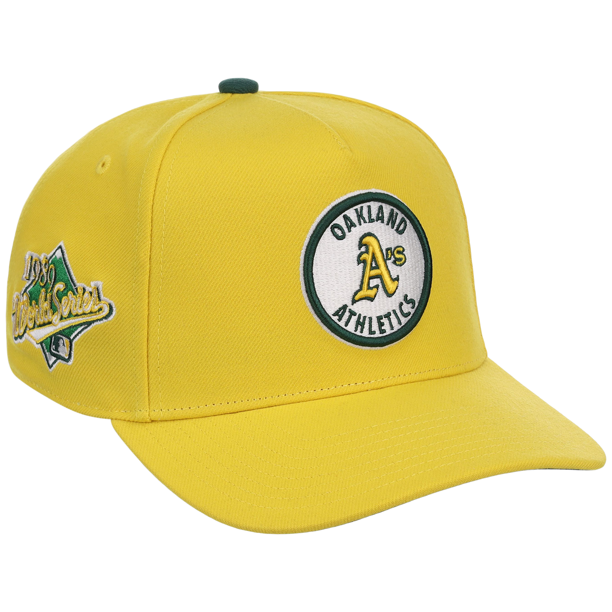 Oakland Athletics Mitchell & Ness MLB 'Era Flip' Heritage Series Pro Pinch - Yellow/Yellow