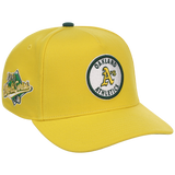 Oakland Athletics Mitchell & Ness MLB 'Era Flip' Heritage Series Pro Pinch - Yellow/Yellow