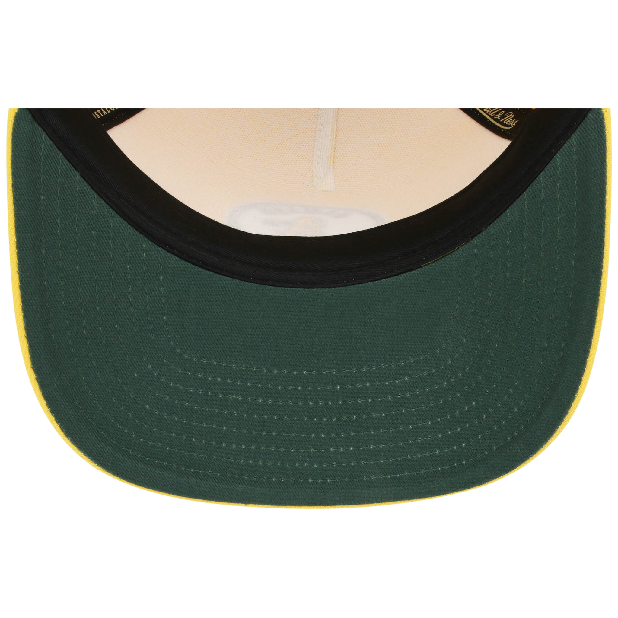 Oakland Athletics Mitchell & Ness MLB 'Era Flip' Heritage Series Pro Pinch - Yellow/Yellow