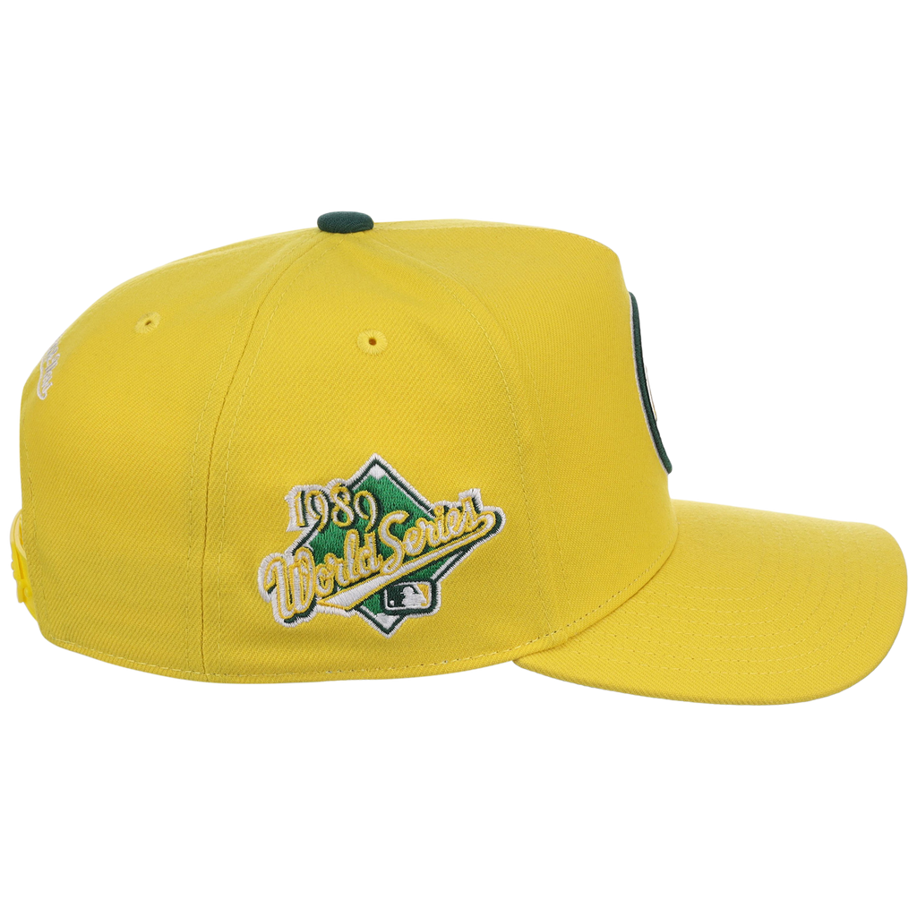 Oakland Athletics Mitchell & Ness MLB 'Era Flip' Heritage Series Pro Pinch - Yellow/Yellow