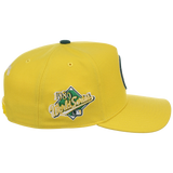 Oakland Athletics Mitchell & Ness MLB 'Era Flip' Heritage Series Pro Pinch - Yellow/Yellow