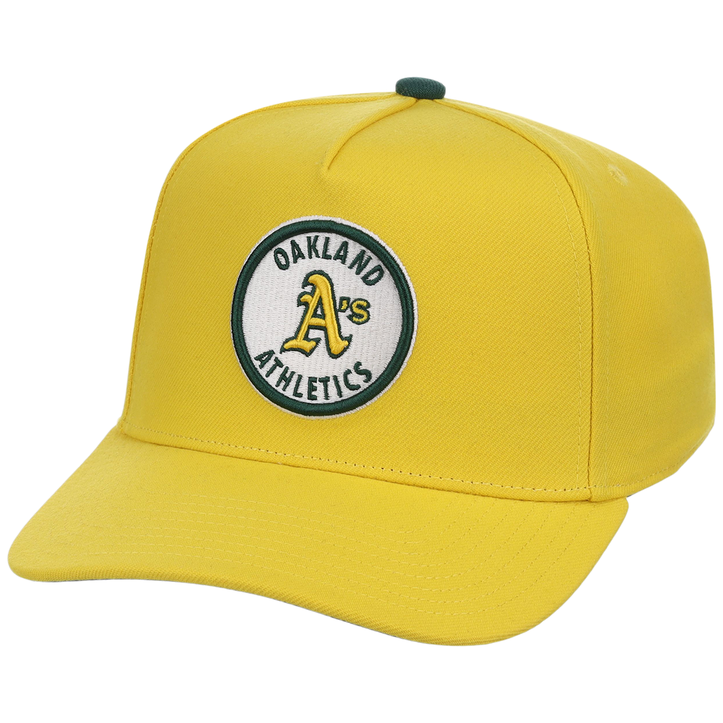 Oakland Athletics Mitchell & Ness MLB 'Era Flip' Heritage Series Pro Pinch - Yellow/Yellow