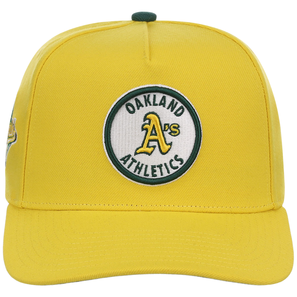 Oakland Athletics Mitchell & Ness MLB 'Era Flip' Heritage Series Pro Pinch - Yellow/Yellow