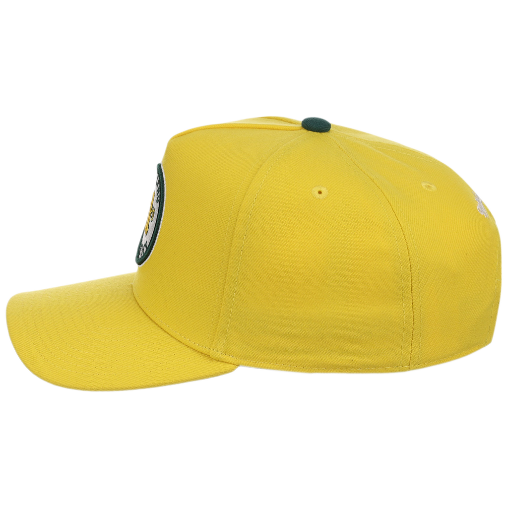 Oakland Athletics Mitchell & Ness MLB 'Era Flip' Heritage Series Pro Pinch - Yellow/Yellow