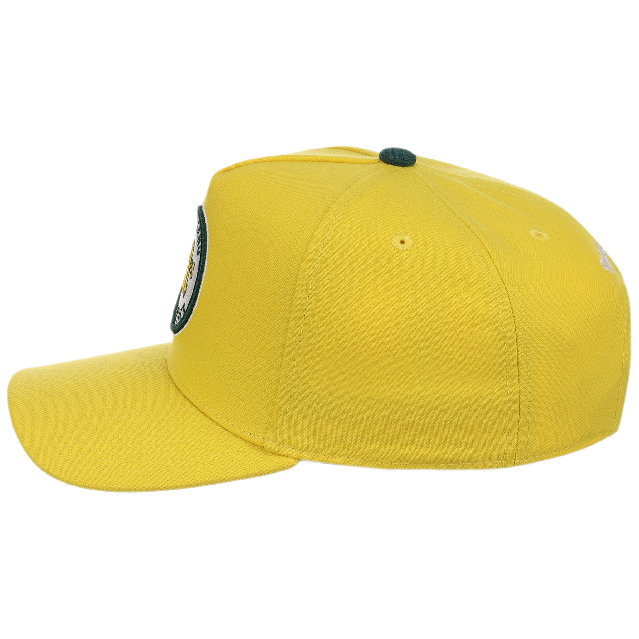 Oakland Athletics Mitchell & Ness MLB 'Era Flip' Heritage Series Pro Pinch - Yellow/Yellow