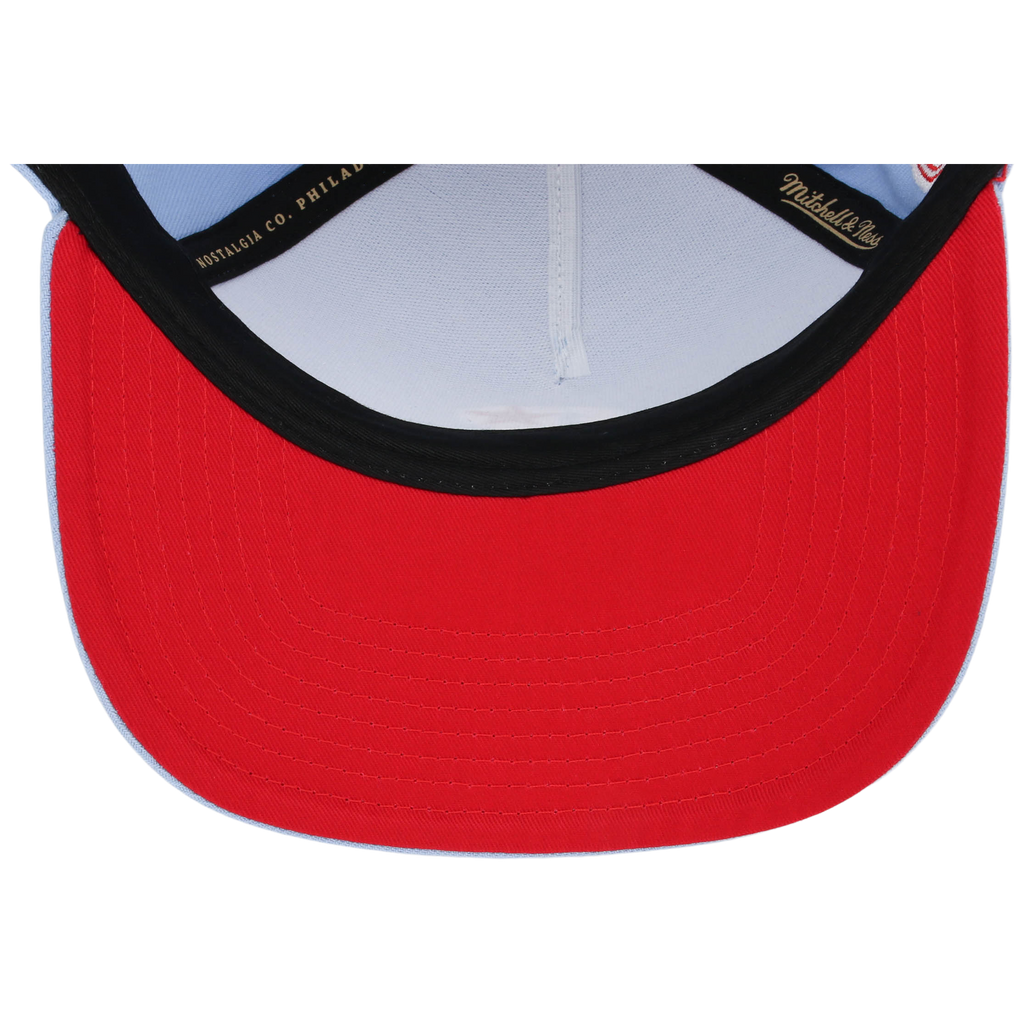 Philadelphia Phillies Mitchell & Ness MLB 'Era Flip' Heritage Series Pro Pinch - Sky/Sky