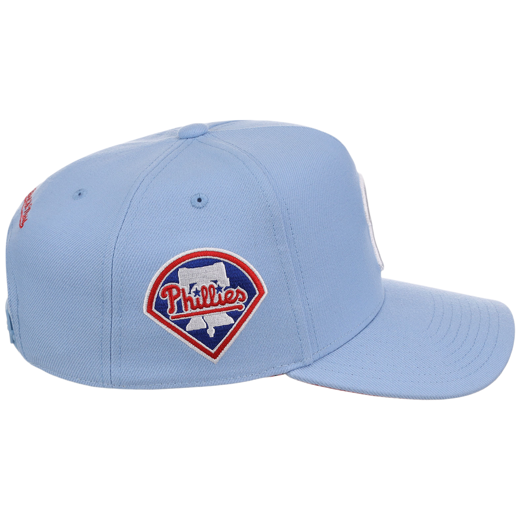 Philadelphia Phillies Mitchell & Ness MLB 'Era Flip' Heritage Series Pro Pinch - Sky/Sky
