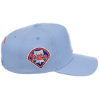 Philadelphia Phillies Mitchell & Ness MLB 'Era Flip' Heritage Series Pro Pinch - Sky/Sky