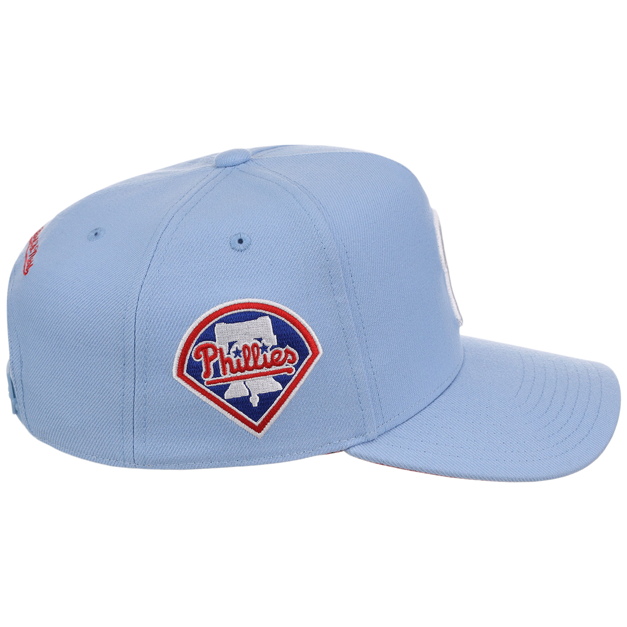 Philadelphia Phillies Mitchell & Ness MLB 'Era Flip' Heritage Series Pro Pinch - Sky/Sky