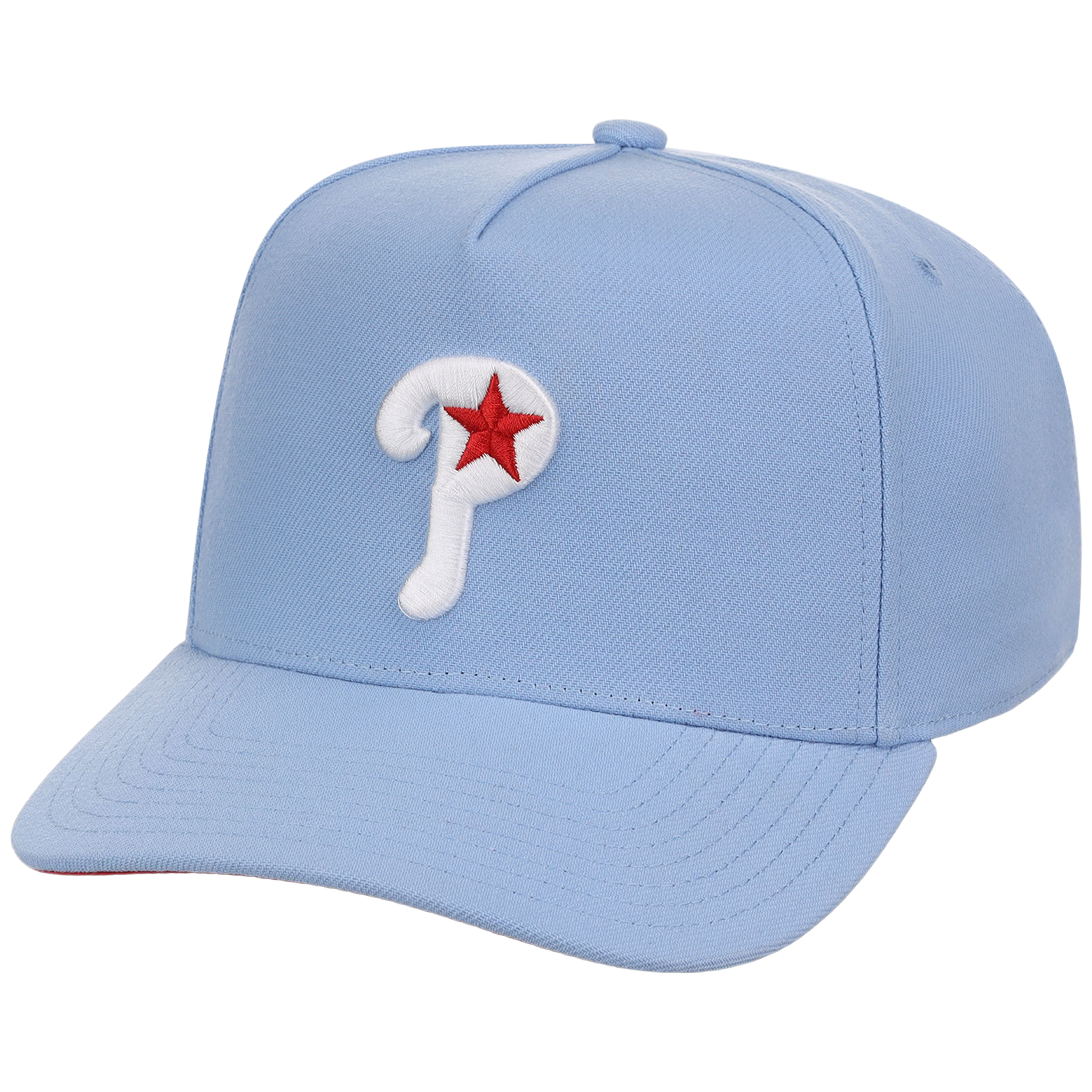 Philadelphia Phillies Mitchell & Ness MLB 'Era Flip' Heritage Series Pro Pinch - Sky/Sky