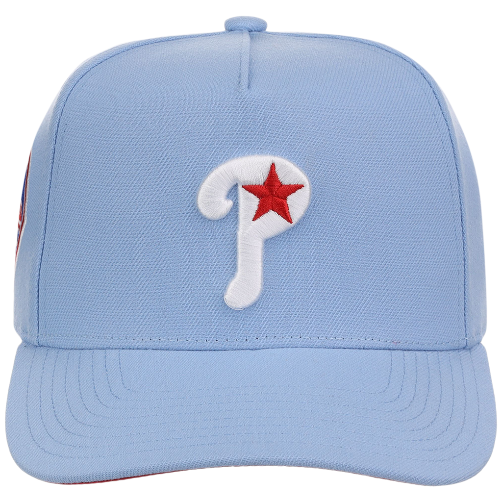 Philadelphia Phillies Mitchell & Ness MLB 'Era Flip' Heritage Series Pro Pinch - Sky/Sky