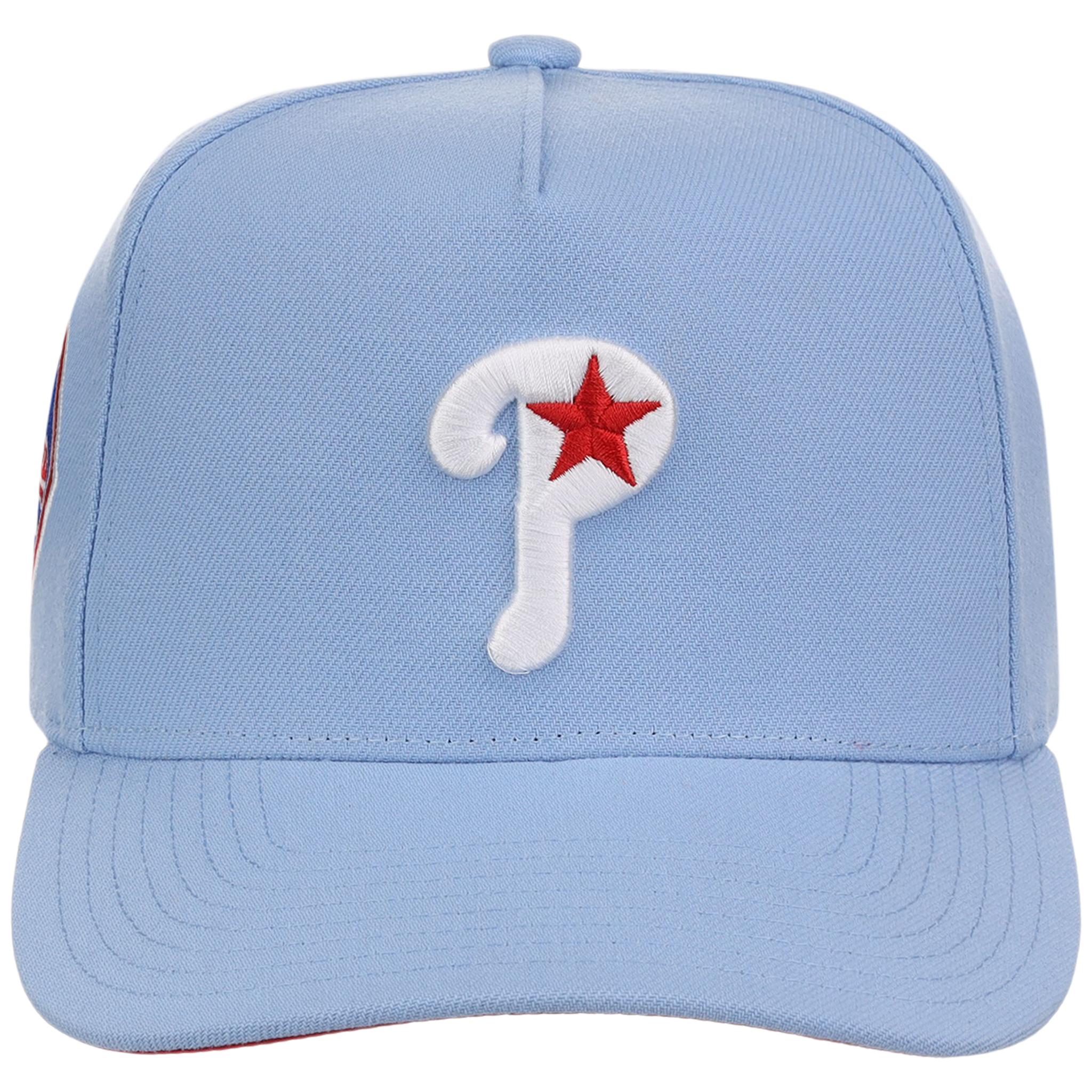 Philadelphia Phillies Mitchell & Ness MLB 'Era Flip' Heritage Series Pro Pinch - Sky/Sky