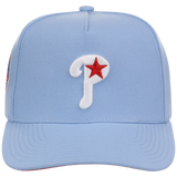 Philadelphia Phillies Mitchell & Ness MLB 'Era Flip' Heritage Series Pro Pinch - Sky/Sky