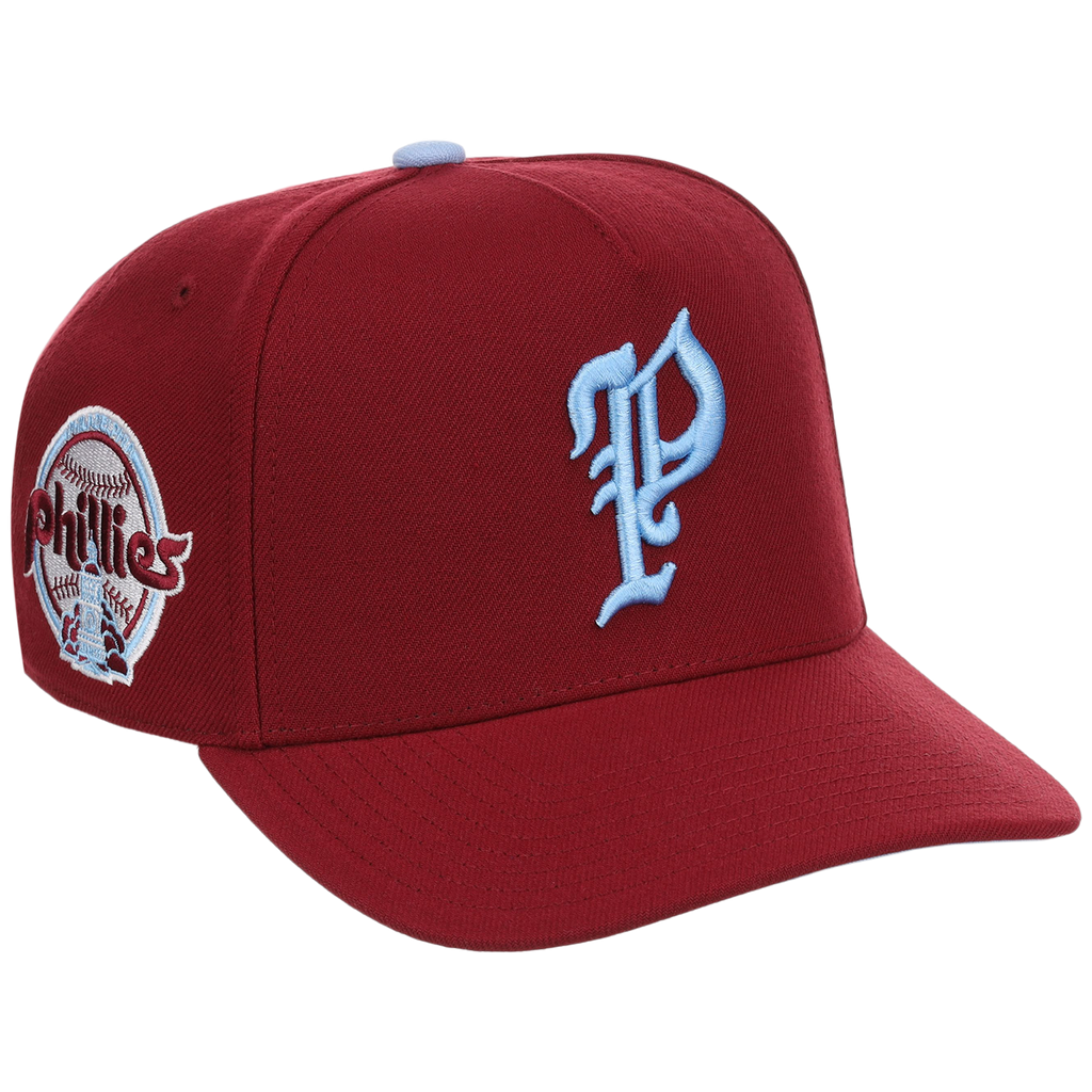 Philadelphia Phillies Mitchell & Ness MLB 'Era Flip' Heritage Series Pro Pinch - Maroon/Maroon