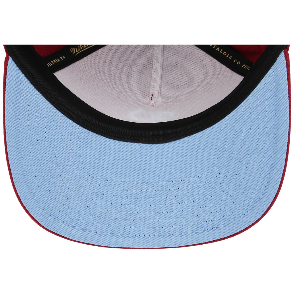 Philadelphia Phillies Mitchell & Ness MLB 'Era Flip' Heritage Series Pro Pinch - Maroon/Maroon