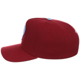 Philadelphia Phillies Mitchell & Ness MLB 'Era Flip' Heritage Series Pro Pinch - Maroon/Maroon