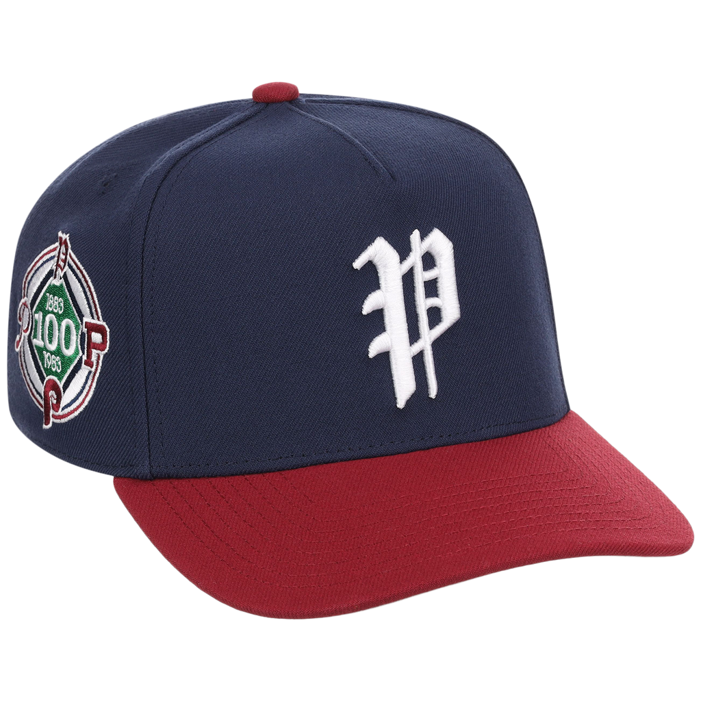 Philadelphia Phillies Mitchell & Ness MLB 'Era Flip' Heritage Series Pro Pinch - Navy/Maroon