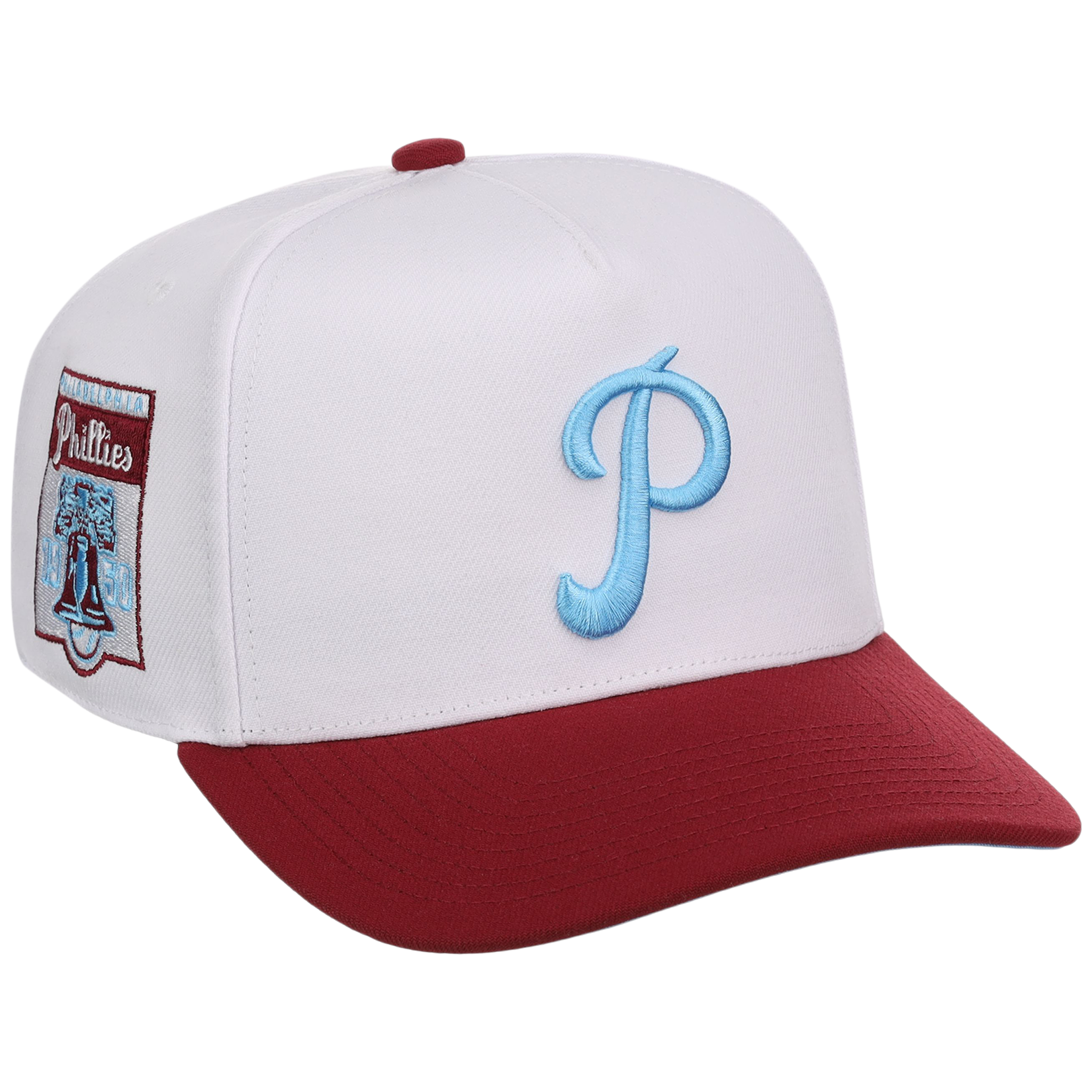 Philadelphia Phillies Mitchell & Ness MLB 'Era Flip' Heritage Series Pro Pinch - White/Maroon