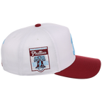 Philadelphia Phillies Mitchell & Ness MLB 'Era Flip' Heritage Series Pro Pinch - White/Maroon
