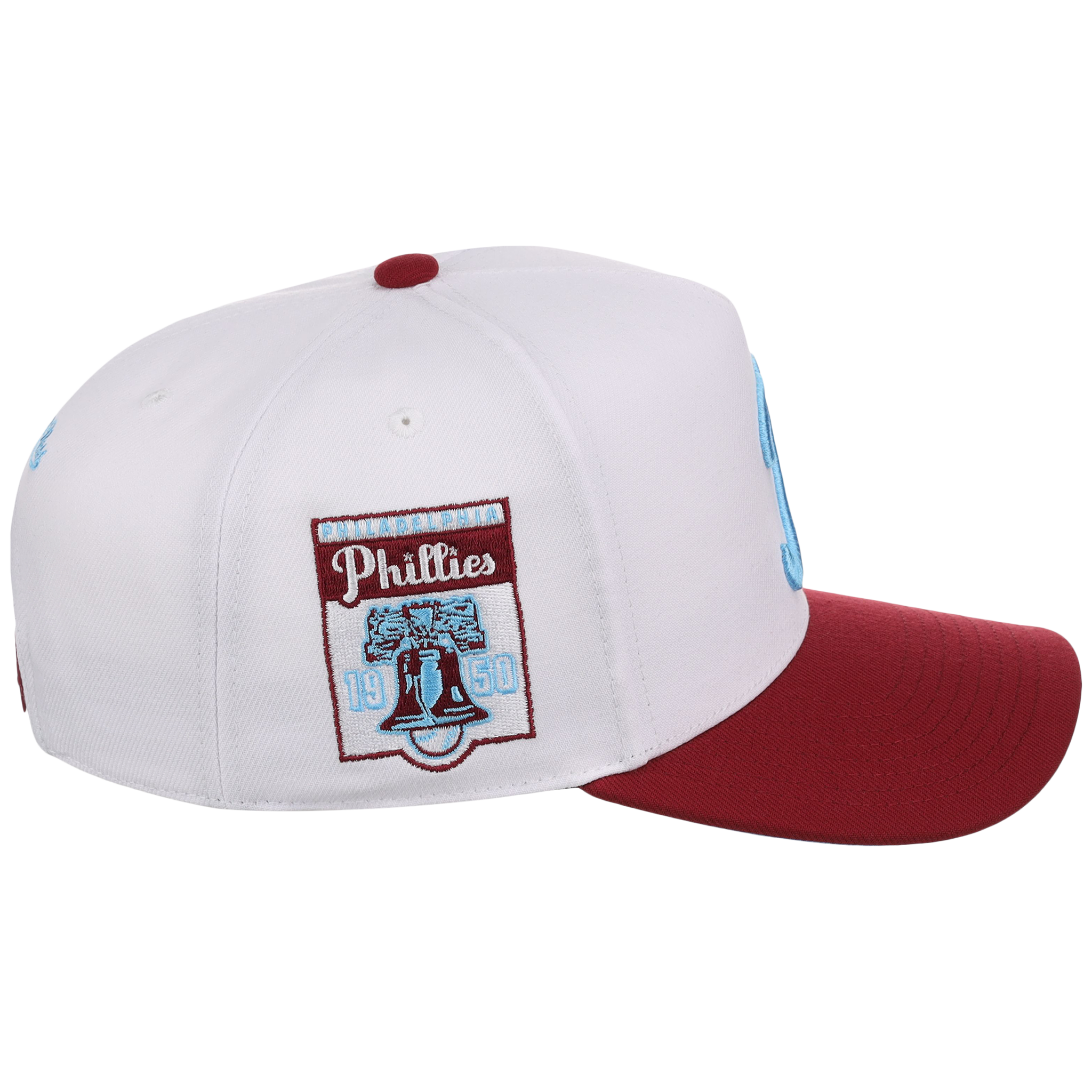 Philadelphia Phillies Mitchell & Ness MLB 'Era Flip' Heritage Series Pro Pinch - White/Maroon