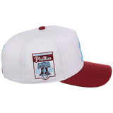 Philadelphia Phillies Mitchell & Ness MLB 'Era Flip' Heritage Series Pro Pinch - White/Maroon