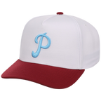 Philadelphia Phillies Mitchell & Ness MLB 'Era Flip' Heritage Series Pro Pinch - White/Maroon