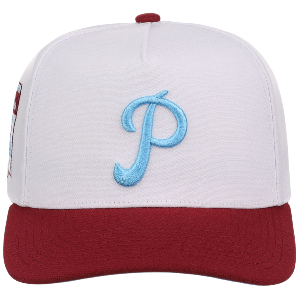 Philadelphia Phillies Mitchell & Ness MLB 'Era Flip' Heritage Series Pro Pinch - White/Maroon