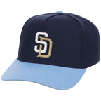 San Diego Padres Mitchell & Ness MLB 'Era Flip' Heritage Series Pro Pinch - Navy/Sky