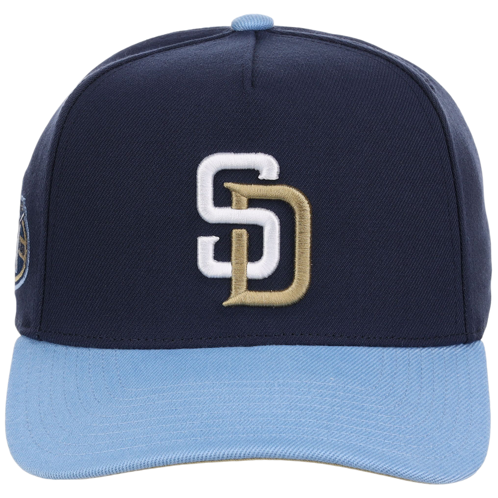 San Diego Padres Mitchell & Ness MLB 'Era Flip' Heritage Series Pro Pinch - Navy/Sky