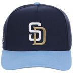 San Diego Padres Mitchell & Ness MLB 'Era Flip' Heritage Series Pro Pinch - Navy/Sky