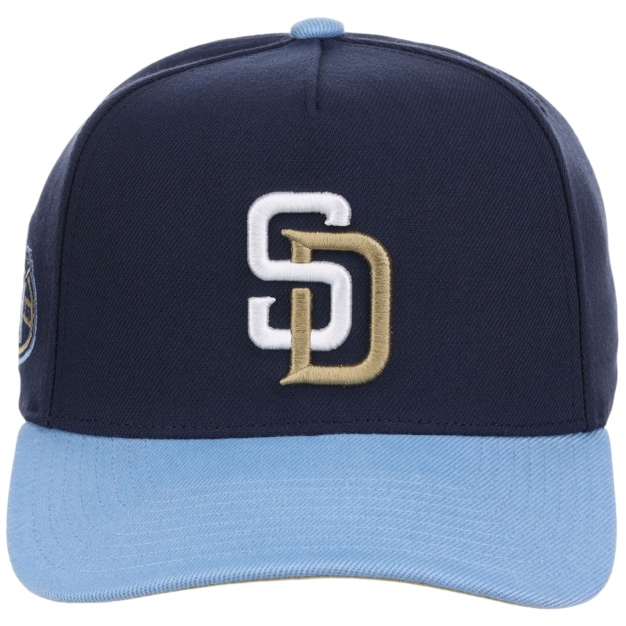 San Diego Padres Mitchell & Ness MLB 'Era Flip' Heritage Series Pro Pinch - Navy/Sky