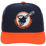 San Diego Padres Mitchell & Ness MLB 'Era Flip' Heritage Series Pro Pinch - Navy/Orange