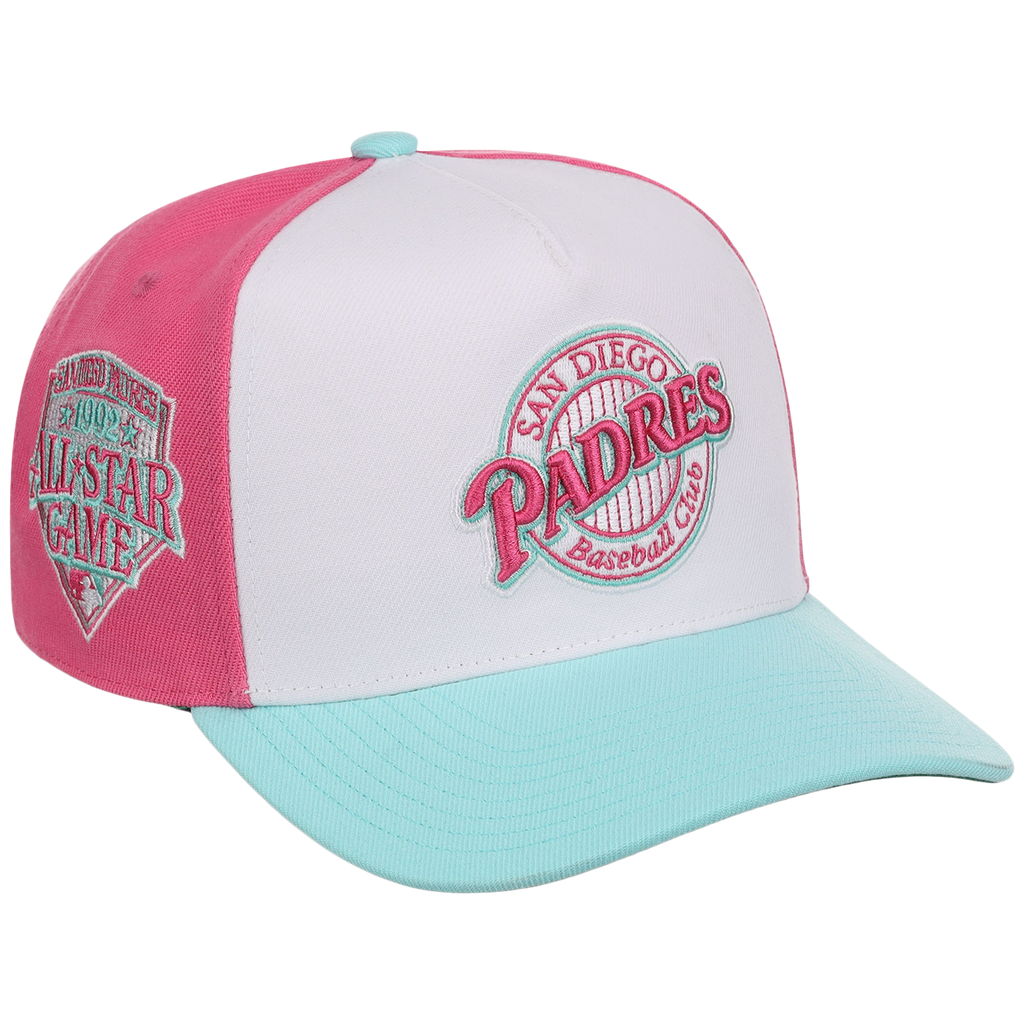 San Diego Padres Mitchell & Ness MLB 'Era Flip' Heritage Series Pro Pinch - White/Teal
