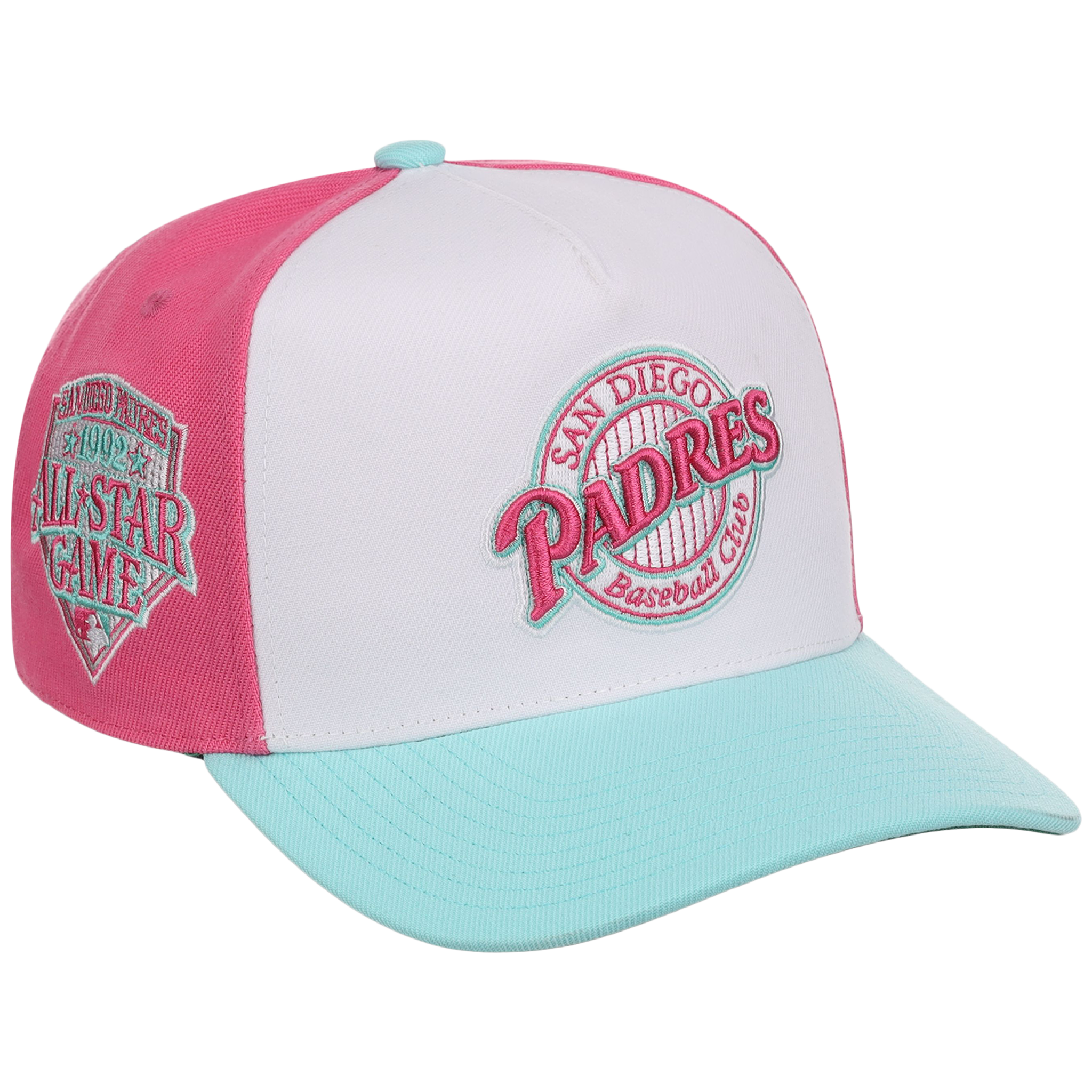 San Diego Padres Mitchell & Ness MLB 'Era Flip' Heritage Series Pro Pinch - White/Teal