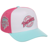 San Diego Padres Mitchell & Ness MLB 'Era Flip' Heritage Series Pro Pinch - White/Teal