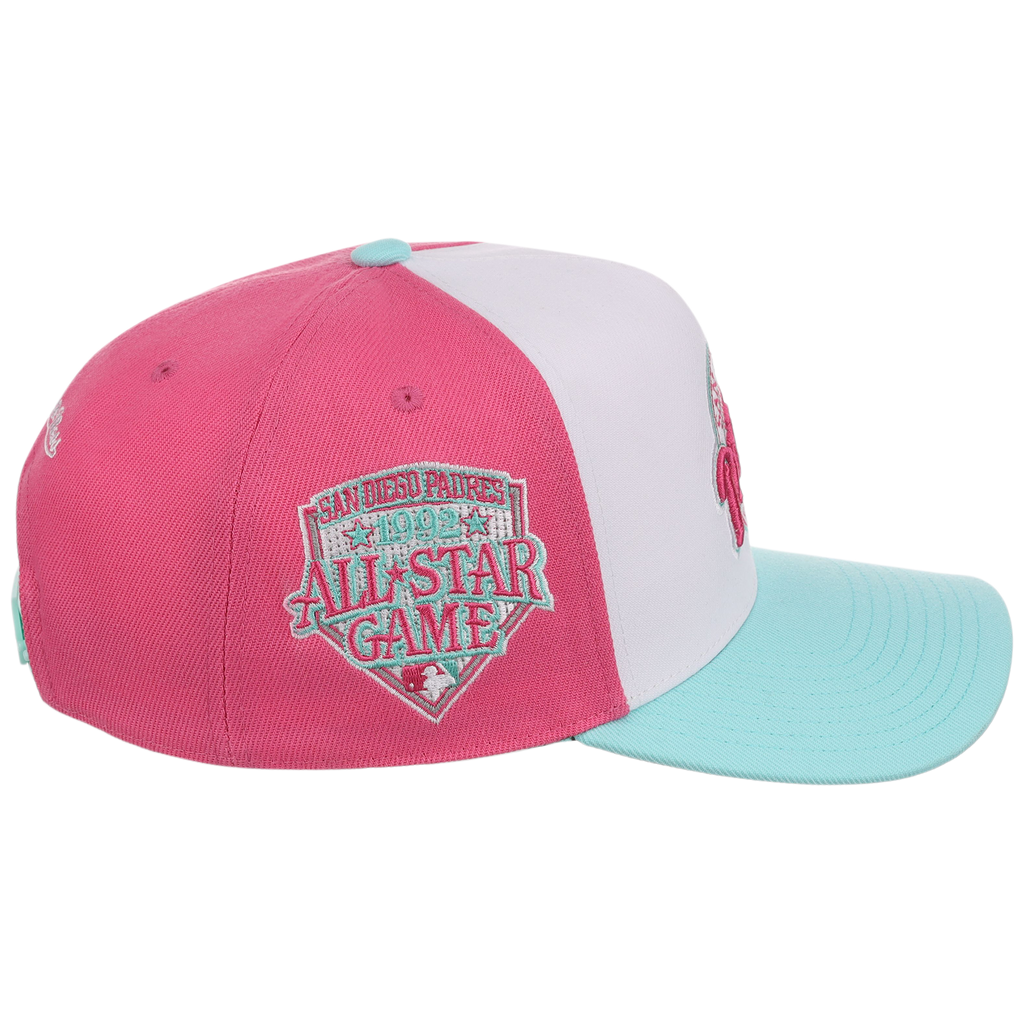 San Diego Padres Mitchell & Ness MLB 'Era Flip' Heritage Series Pro Pinch - White/Teal
