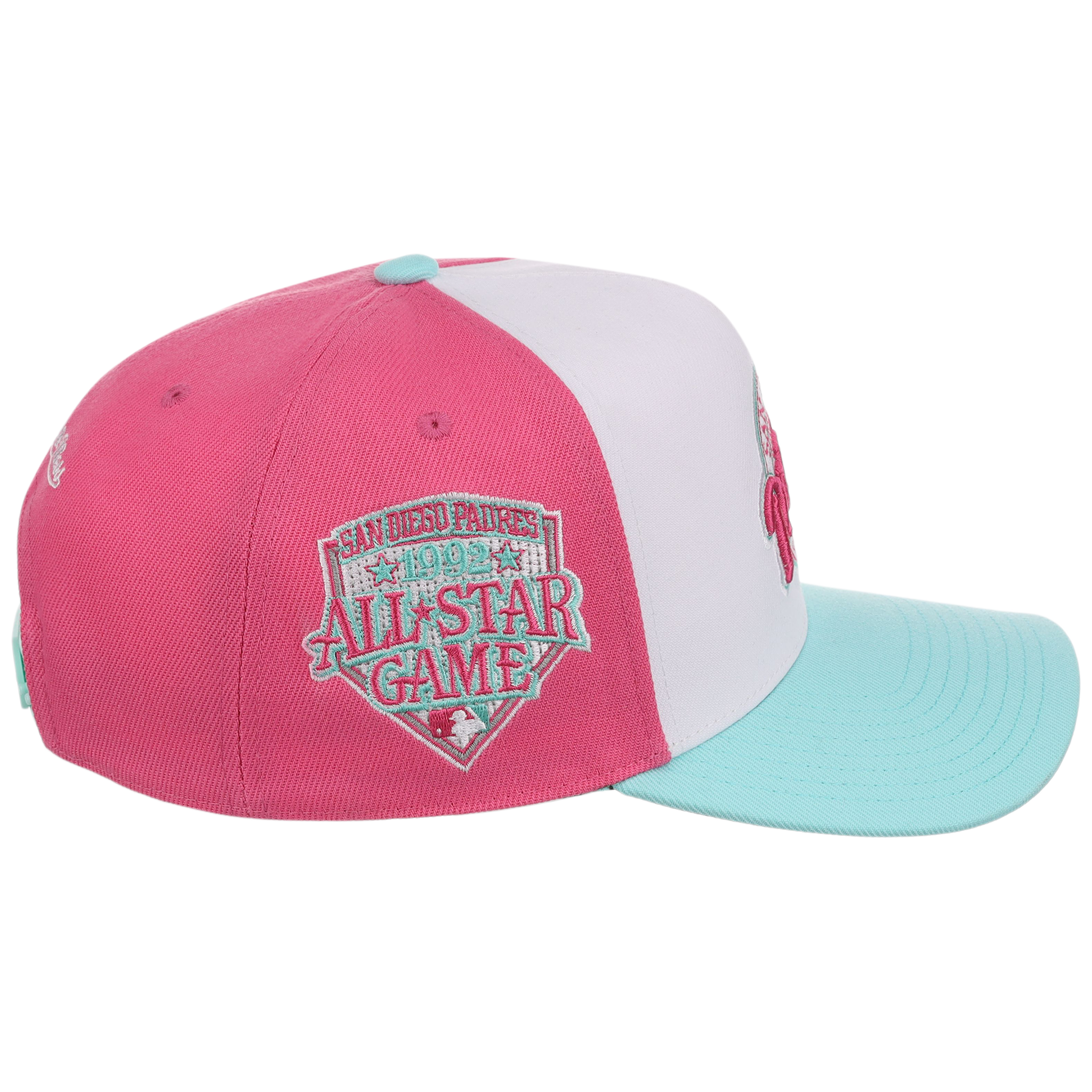 San Diego Padres Mitchell & Ness MLB 'Era Flip' Heritage Series Pro Pinch - White/Teal