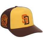 San Diego Padres Mitchell & Ness MLB 'Era Flip' Heritage Series Pro Pinch - Yellow/Brown
