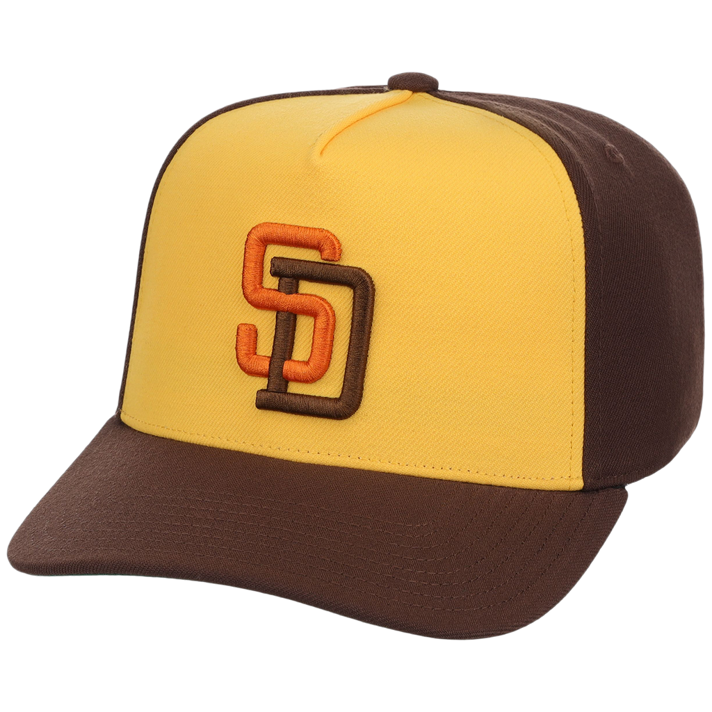 San Diego Padres Mitchell & Ness MLB 'Era Flip' Heritage Series Pro Pinch - Yellow/Brown
