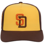 San Diego Padres Mitchell & Ness MLB 'Era Flip' Heritage Series Pro Pinch - Yellow/Brown