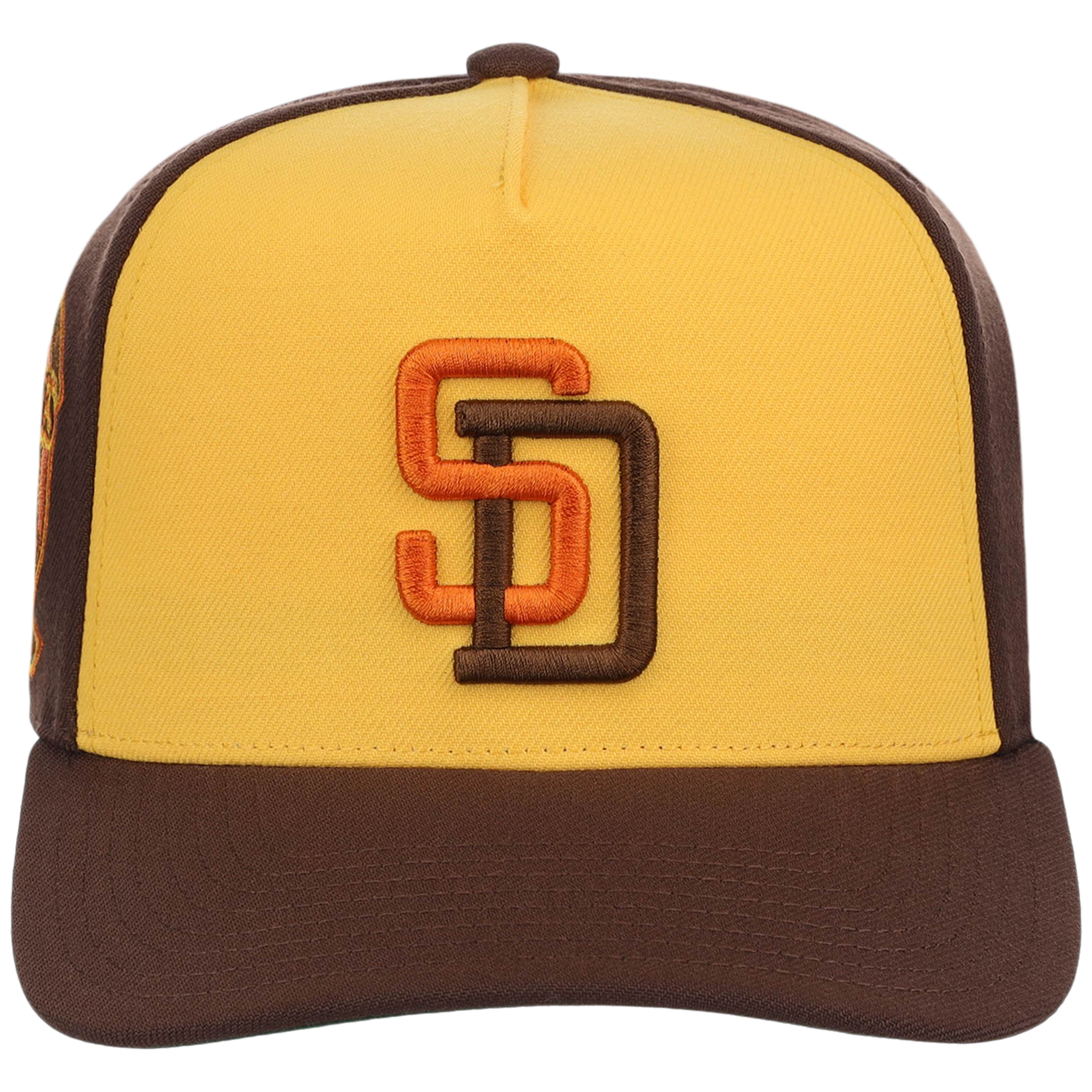 San Diego Padres Mitchell & Ness MLB 'Era Flip' Heritage Series Pro Pinch - Yellow/Brown