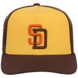 San Diego Padres Mitchell & Ness MLB 'Era Flip' Heritage Series Pro Pinch - Yellow/Brown