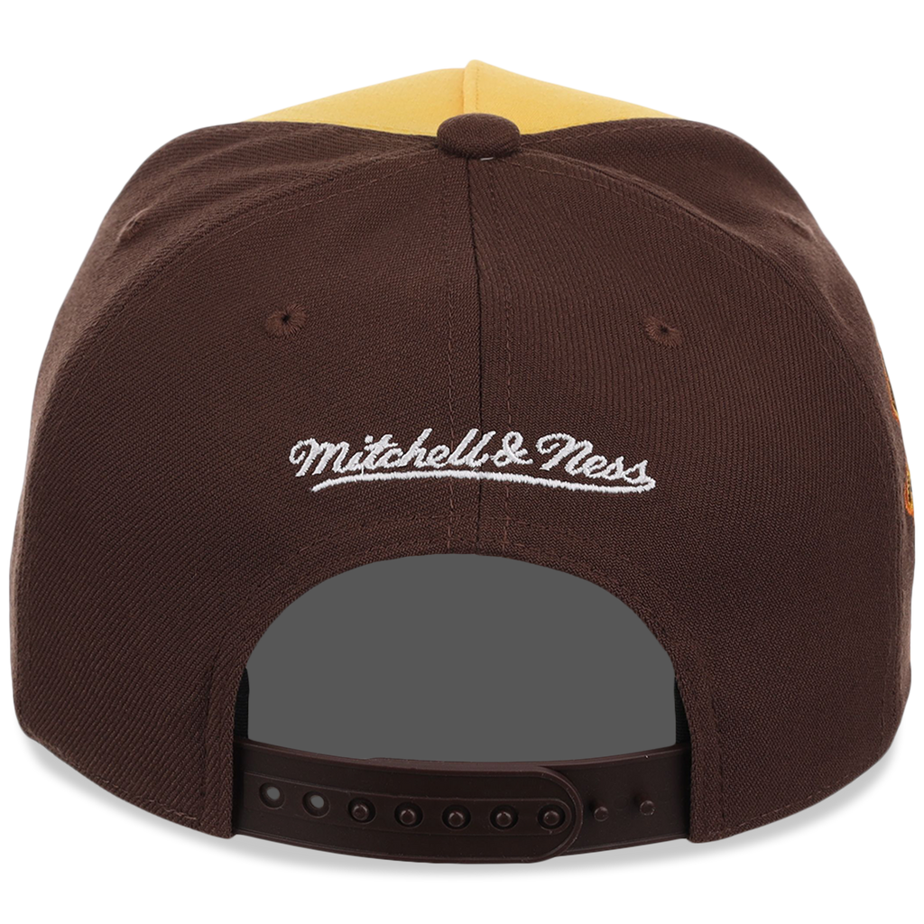 San Diego Padres Mitchell & Ness MLB 'Era Flip' Heritage Series Pro Pinch - Yellow/Brown