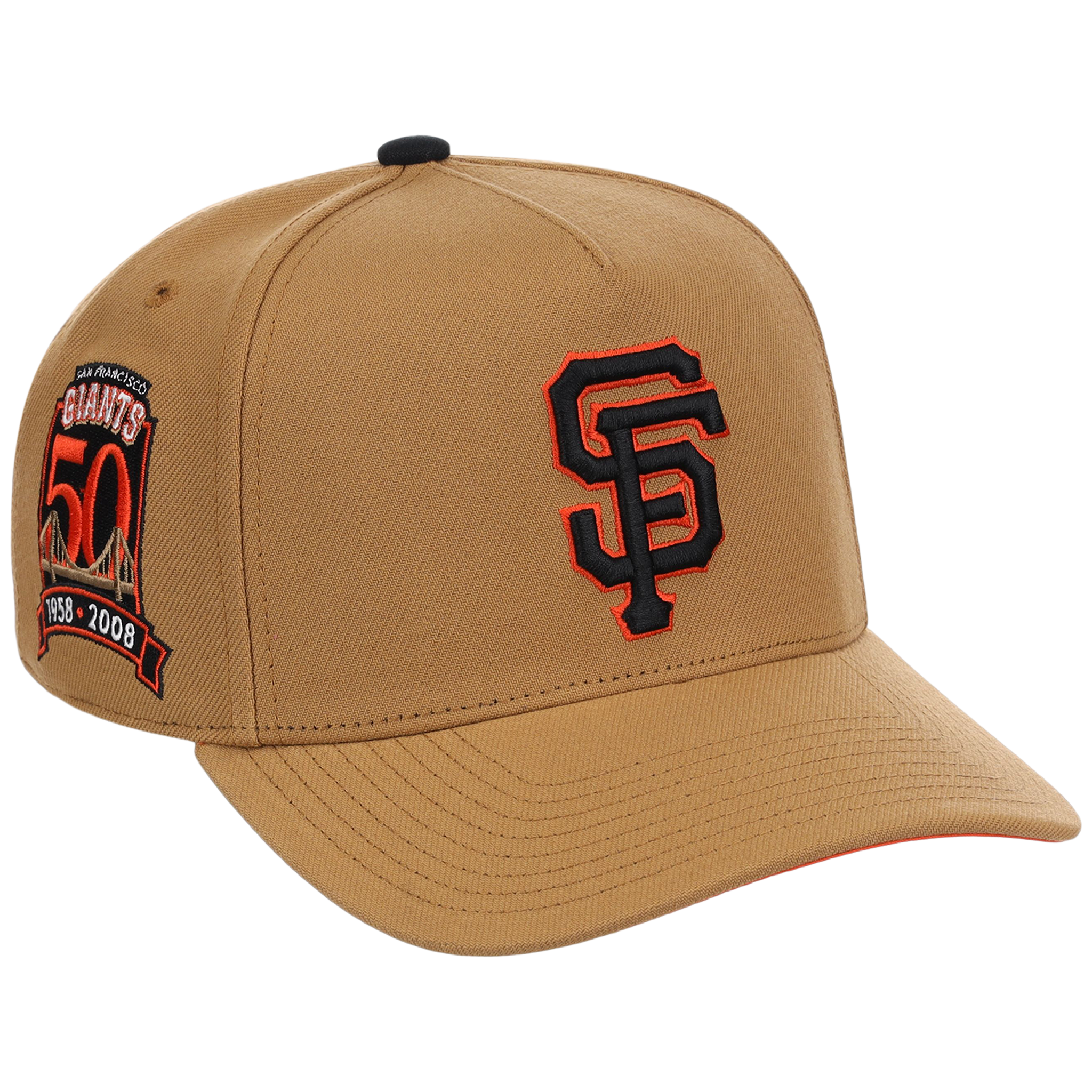 San Francisco Giants Mitchell & Ness MLB 'Era Flip' Heritage Series Pro Pinch - Gold/Gold