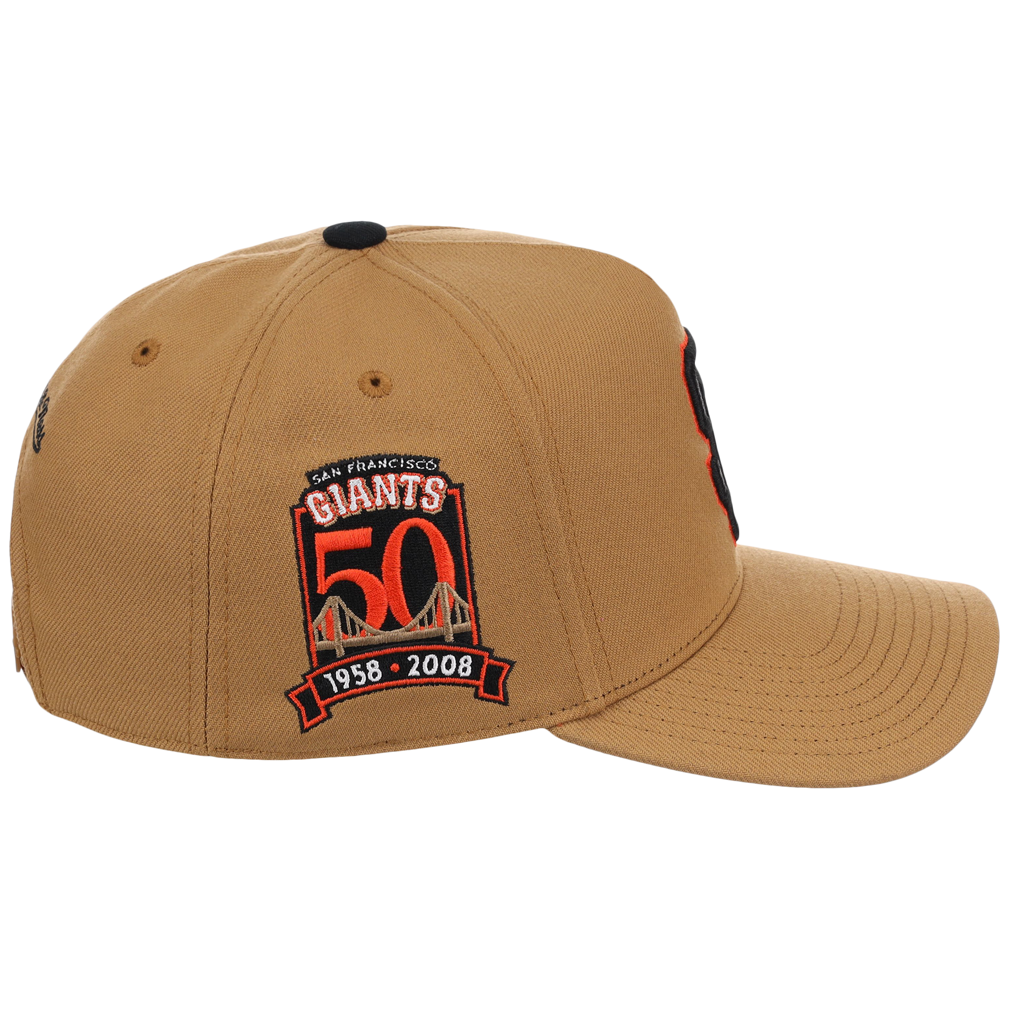 San Francisco Giants Mitchell & Ness MLB 'Era Flip' Heritage Series Pro Pinch - Gold/Gold