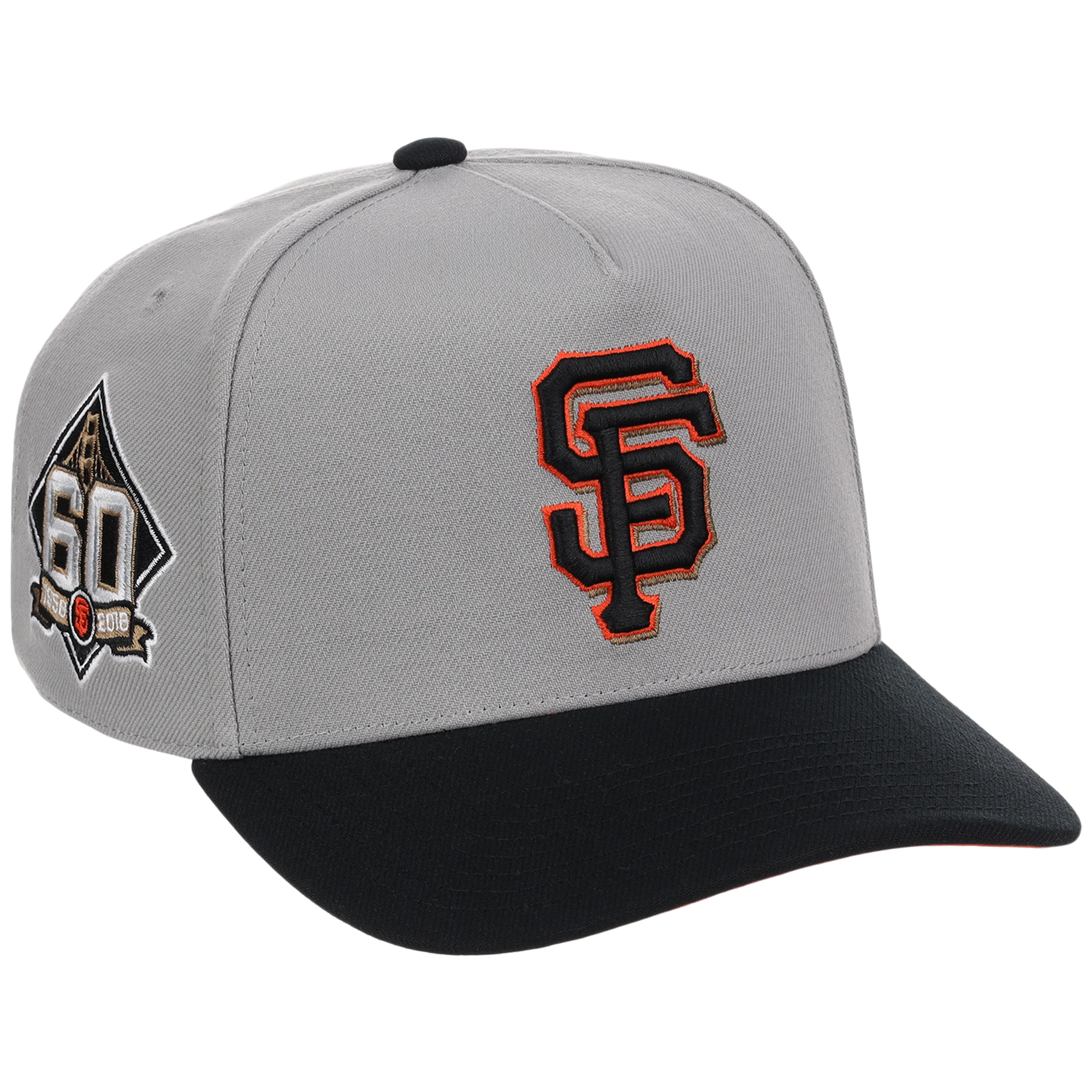 San Francisco Giants Mitchell & Ness MLB 'Era Flip' Heritage Series Pro Pinch - Grey/Black