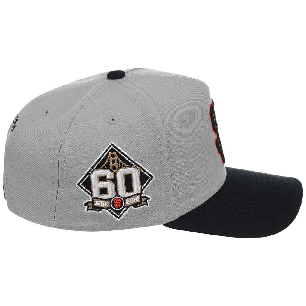 San Francisco Giants Mitchell & Ness MLB 'Era Flip' Heritage Series Pro Pinch - Grey/Black