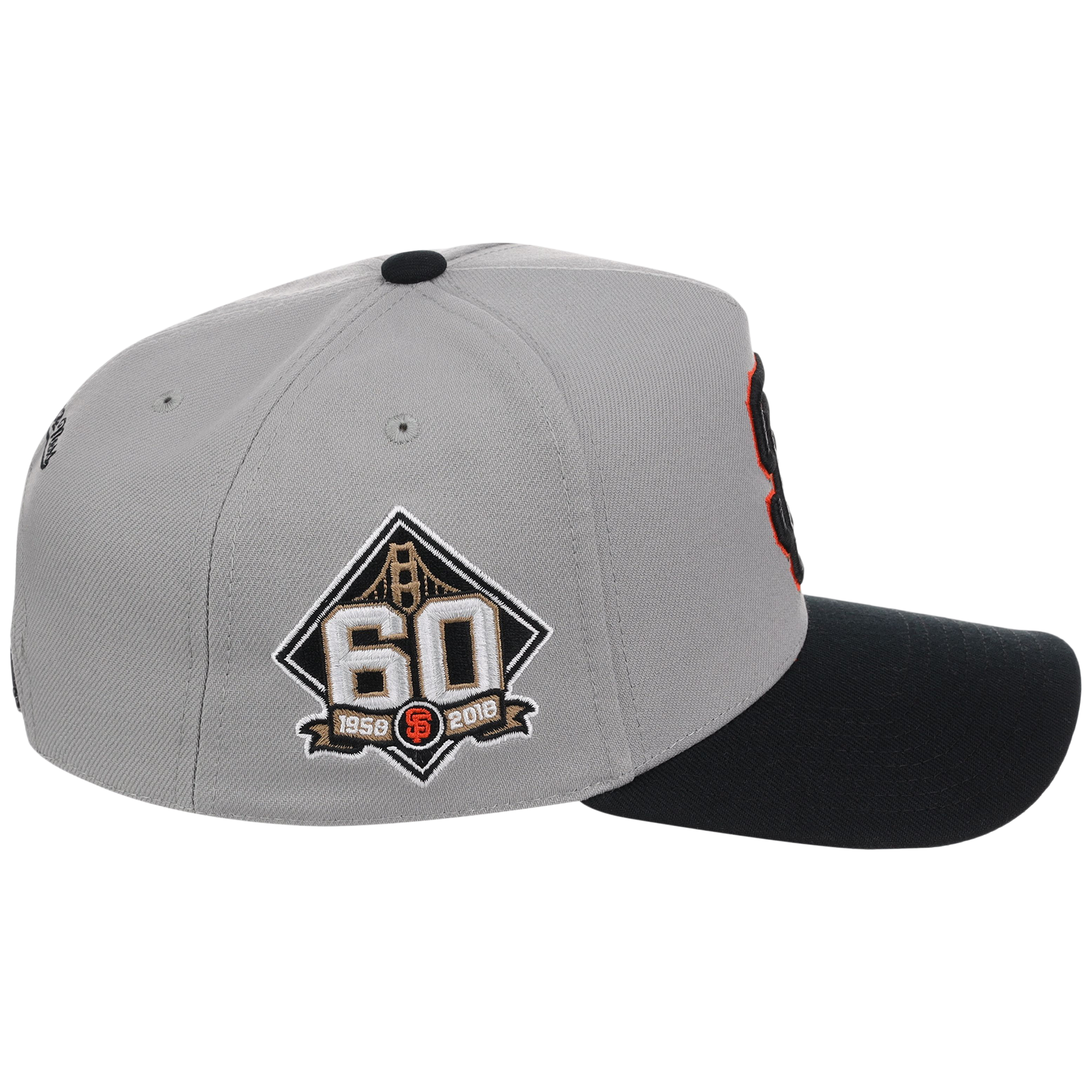 San Francisco Giants Mitchell & Ness MLB 'Era Flip' Heritage Series Pro Pinch - Grey/Black