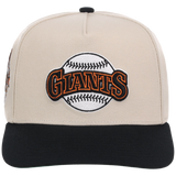 San Francisco Giants Mitchell & Ness MLB 'Era Flip' Heritage Series Pro Pinch - Cream/Black